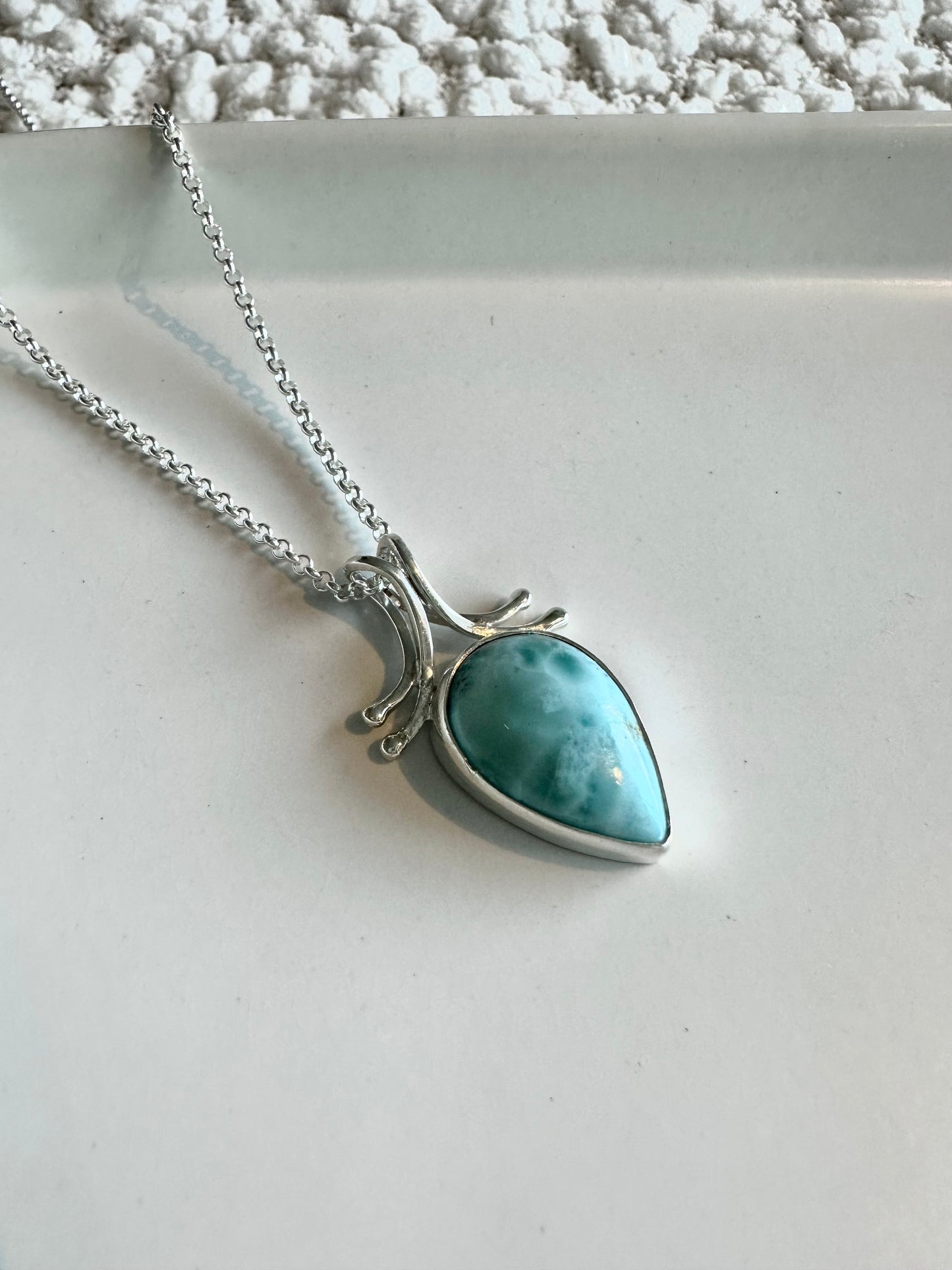 Colgante Vetta - Larimar