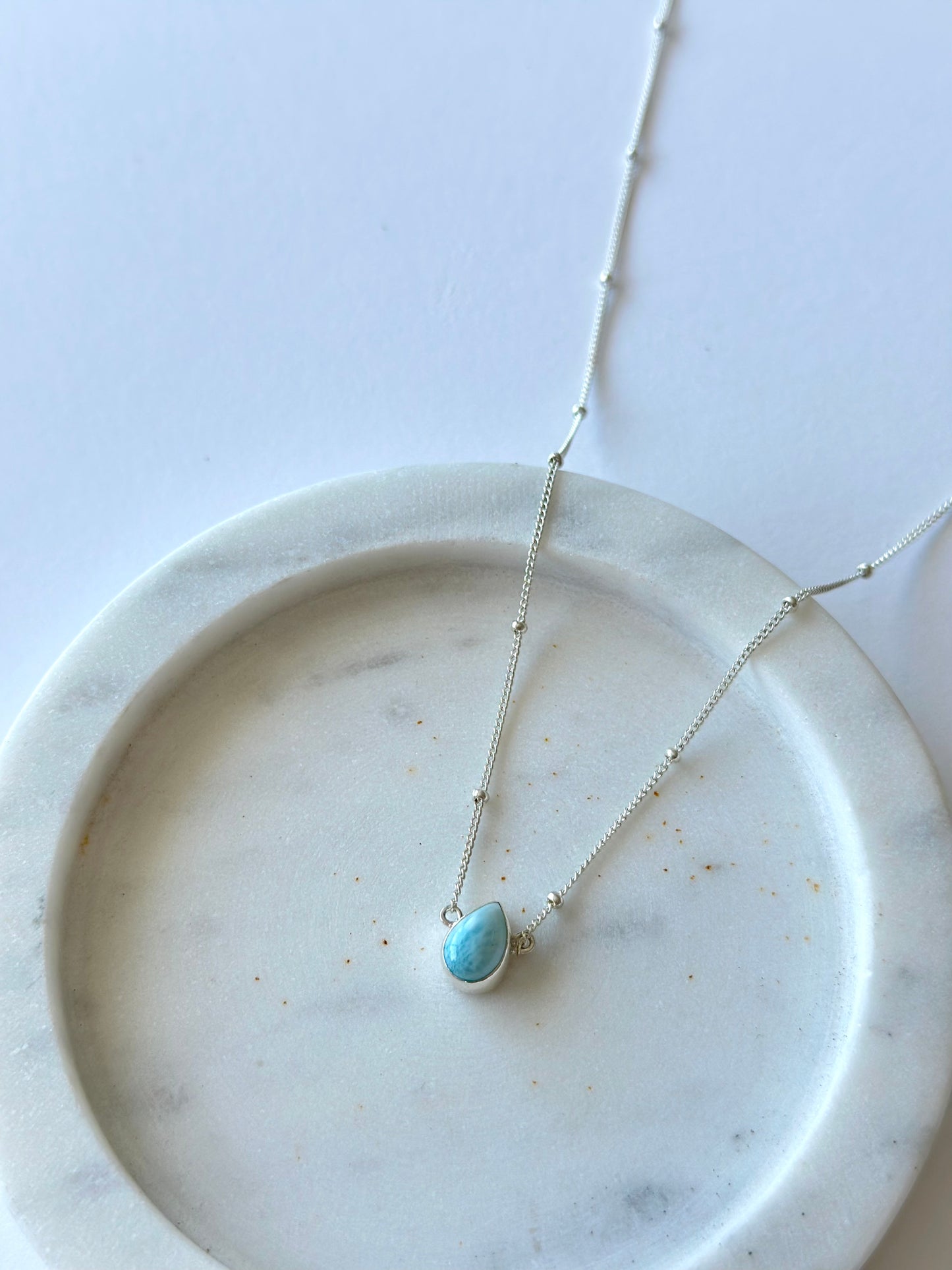 Gargantilla Little drop - Larimar