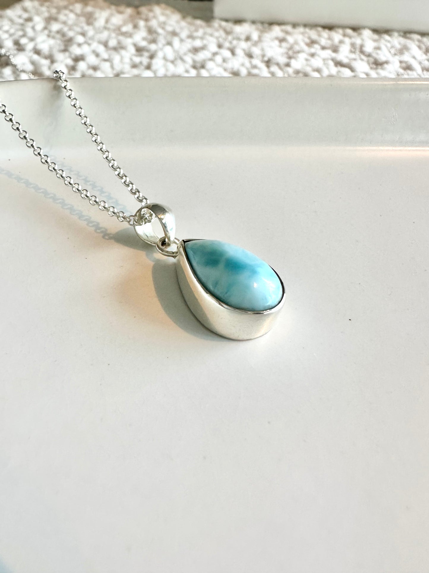 Colgante Lili - Larimar