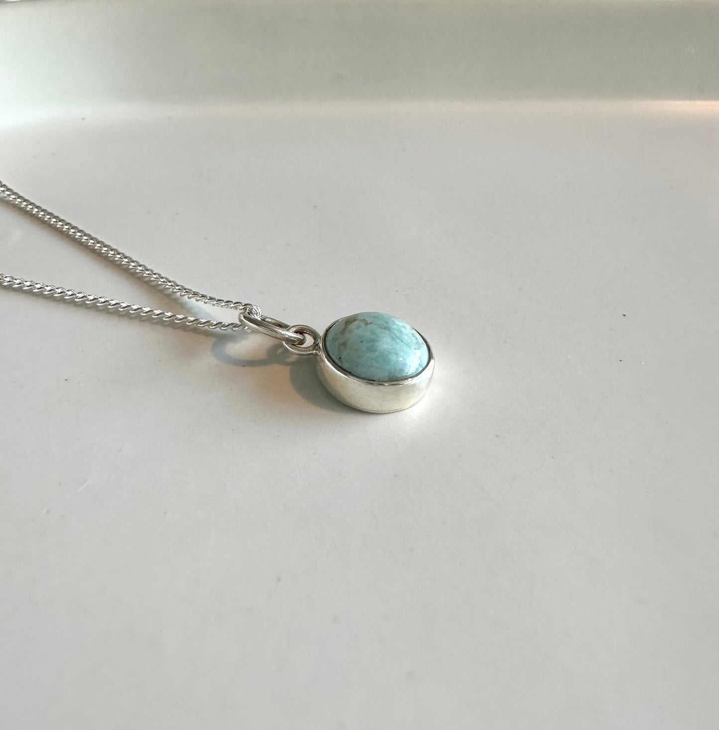 Colgante Amara - Larimar