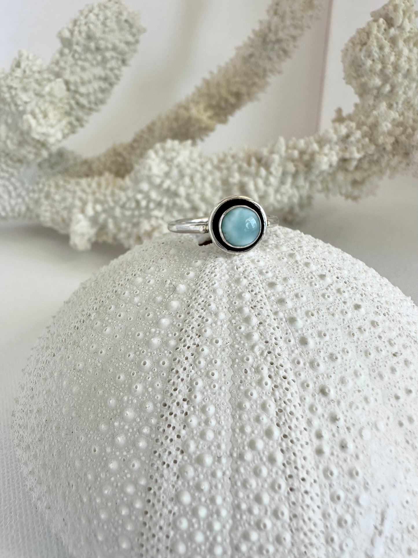 Anillo Nina - Larimar