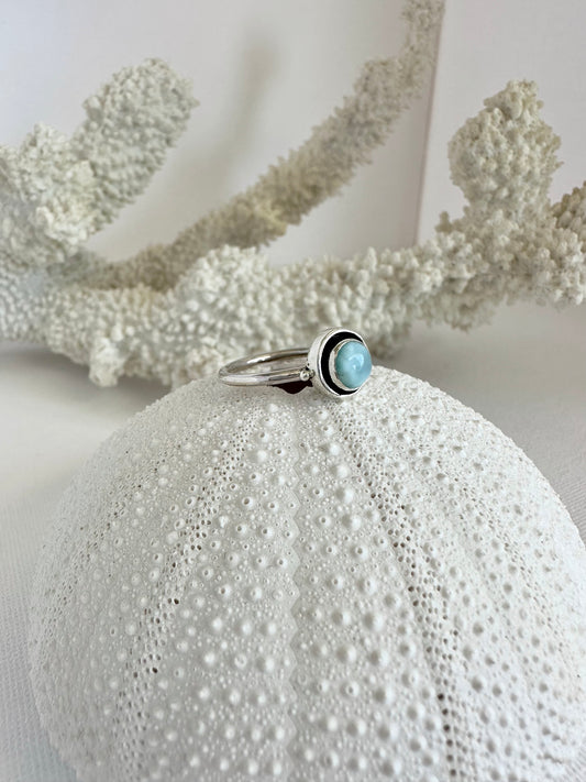 Anillo Nina - Larimar