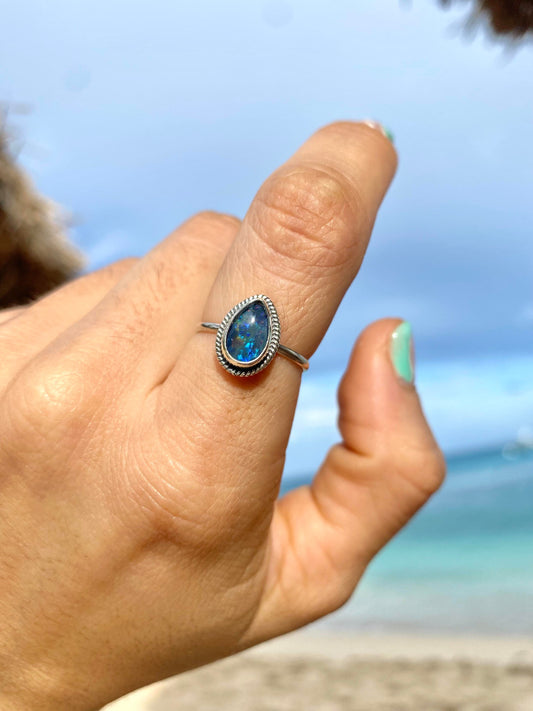 Anillo Drop Ópalo