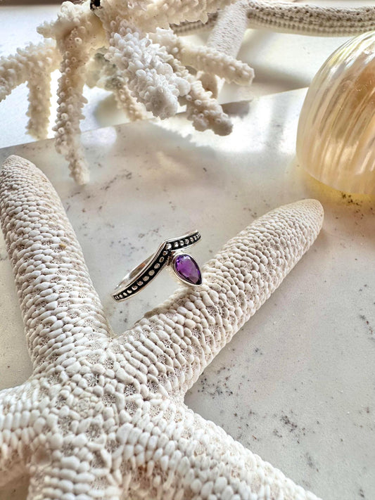 Anillo Valentino - Amatista