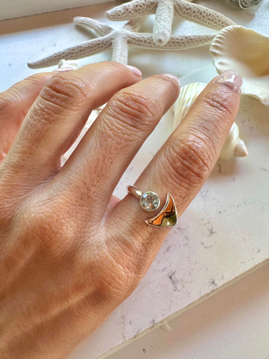 Anillo Coni - Topaz