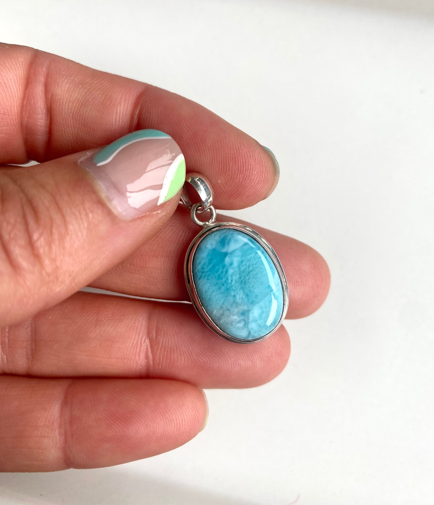 Colgante Lessi Larimar