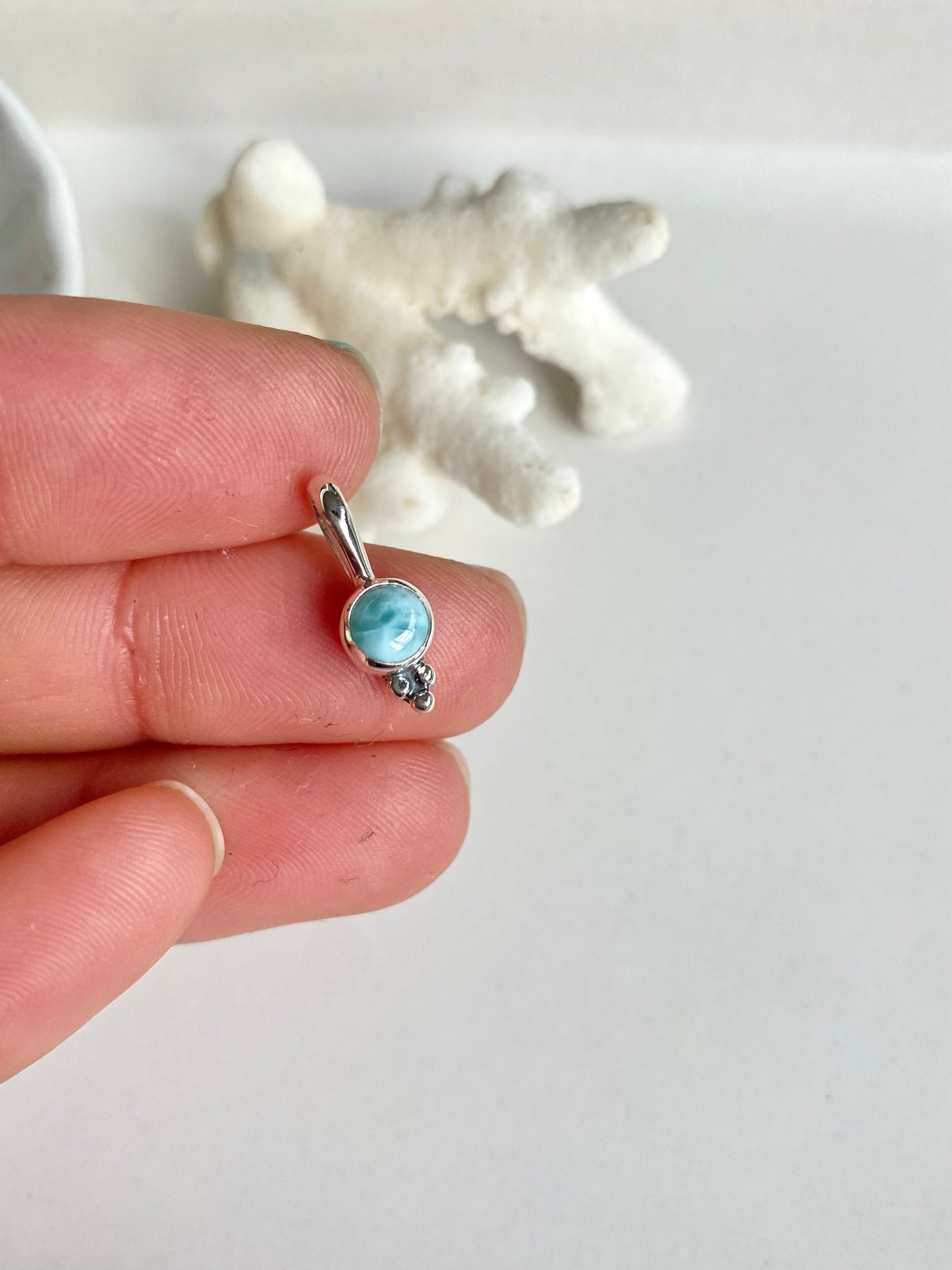 Colgante Manly Larimar (mini)