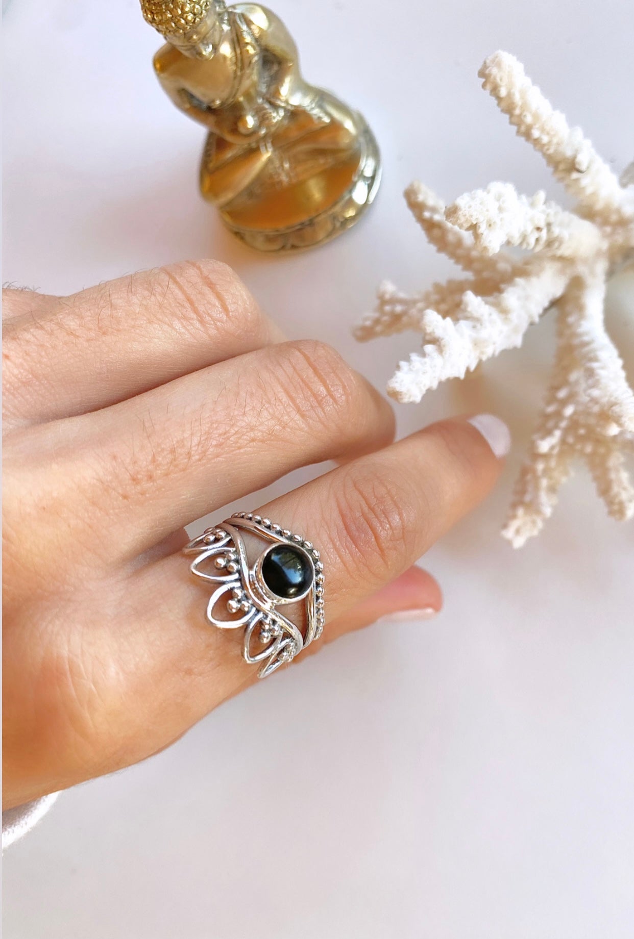 Anillo Eye- Onix